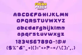 Fresh Peach font