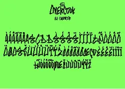 The Overcook - Graffiti Font