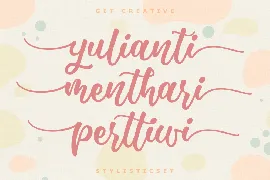 Menthari font