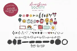 Sunshine Society font