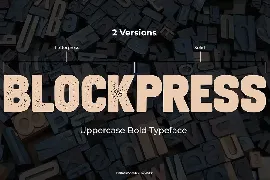 BlockPress Grotesque Font