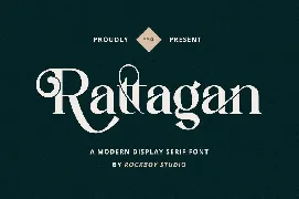 Rattagan - Display Serif Font