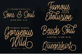 Fasterox Script font