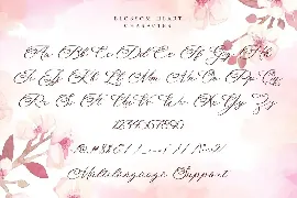 Blossom Heart font