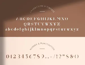 Hedonia Serif Font