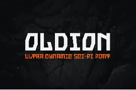 Oldion font