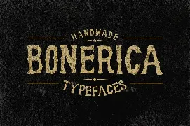 Bonerica Typeface font