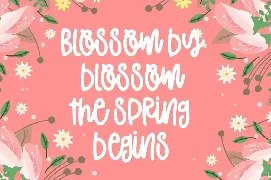 Magic Spring font