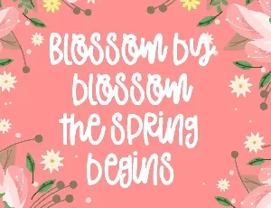 Magic Spring font