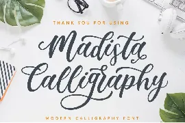 Madista Calligraphy font