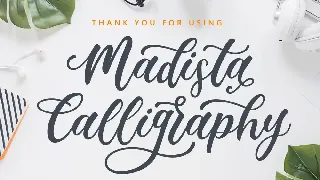 Madista Calligraphy font