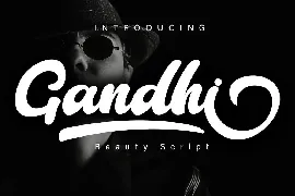 Gandhi Beauty Script font