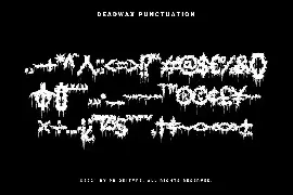 Deadwax - Death Metal Fonts