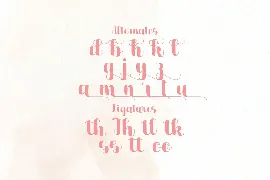 Dilaney - Handwritten Font