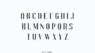 Walker lone - Display Sans Serif font