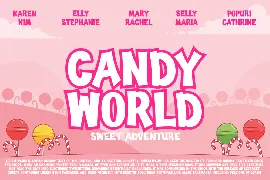 Guava Candy - Kids Gaming Font