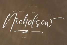 Millanoh Modern Signature Font