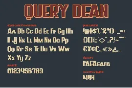 Query Dean - Retro Sans font