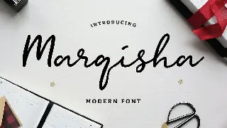 Marqisha Modern Script Font