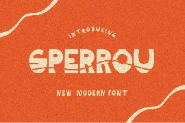 Sperrou font