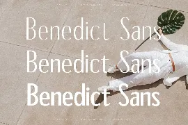 Benedict Sans Modern Sans Serif font