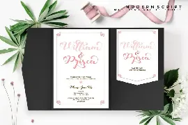 Keshia - Modern Script Font