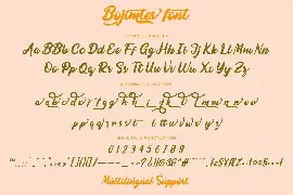 Bojimtes font