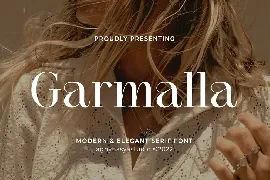 Garmalla - Display Serif Font