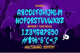 Hallow Creeps - Melted Halloween Font