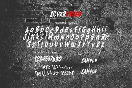 SILVERCRUSH Typeface font