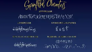 Sprightful Typeface font