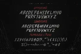 Bloody Witch Horror Instagram Font