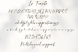 La Fausto | Script Font