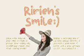 Ririen's Notes font