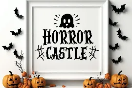 Halloween font