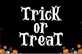 Halloween font