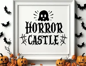 Halloween font