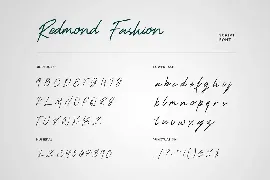 Redmond Fashion Handwritten Script Font