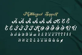 Mentari - Bold Script Font