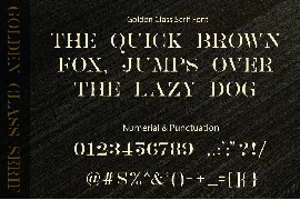 Golden Class - Font Duo