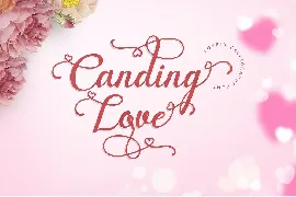 Canding Love - Script Font