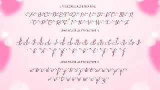 Canding Love - Script Font