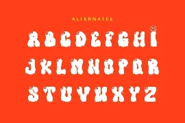 Bloody Brains - Dripping Halloween Font