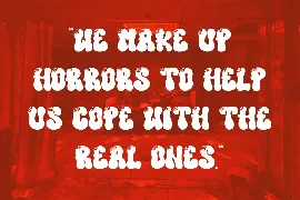 Bloody Brains - Dripping Halloween Font