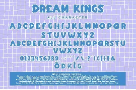 Dream Kings font