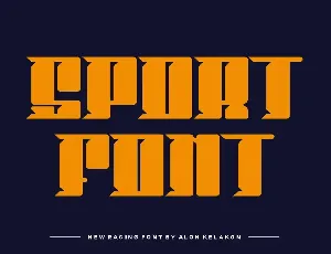 Squid Racing font