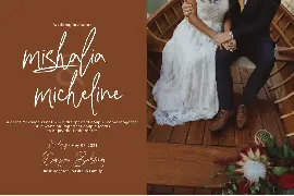 Lisasha Signature font