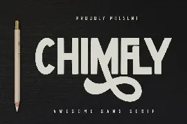 Chimfly - Awesome Sans Serif font