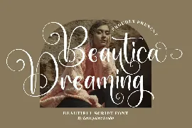 Beautica Dreaming Script Font