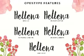 Hellena Script font